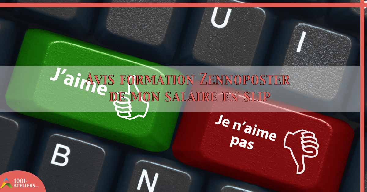 avis formation zennoposter fred mon salaire en slip